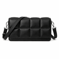 Women's Black Handbag - LINA