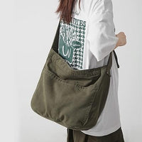 Women's Canvas Shoulder Bag - PAYA