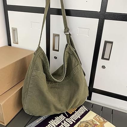 Women's Canvas Shoulder Bag - PAYA