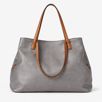 Women's Leather Handbag - NINA