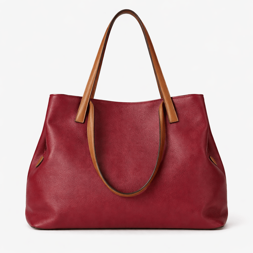 Women's Leather Handbag - NINA