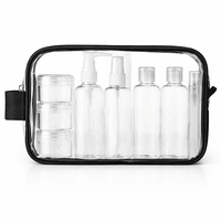 Women's Transparent Airplane Toiletry Bag - CRUZ