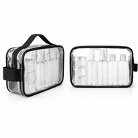 Women's Transparent Airplane Toiletry Bag - CRUZ